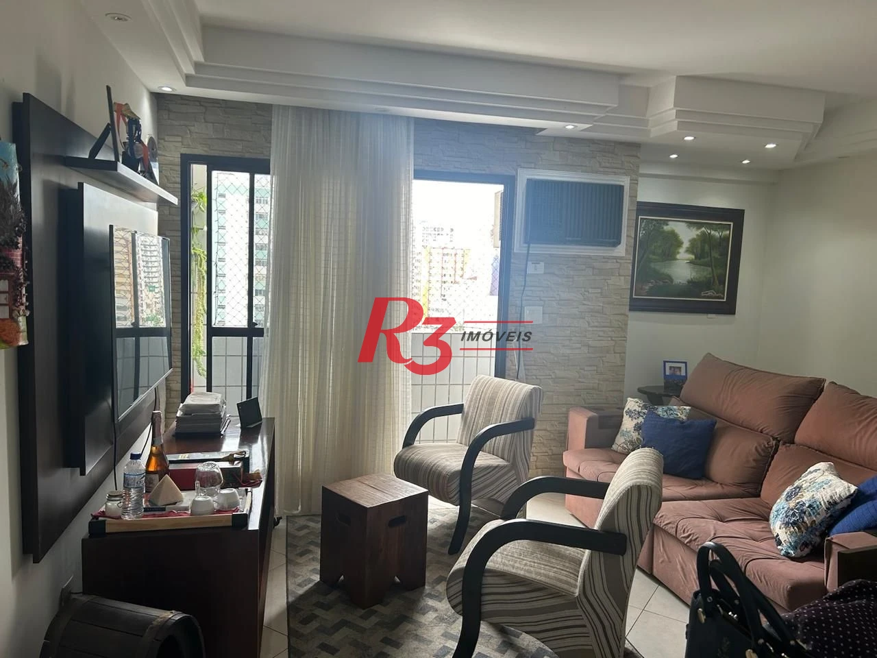 Apartamento com 2 quartos à venda, 117 m² por R$ 600.000 - Itararé - São Vicente/SP