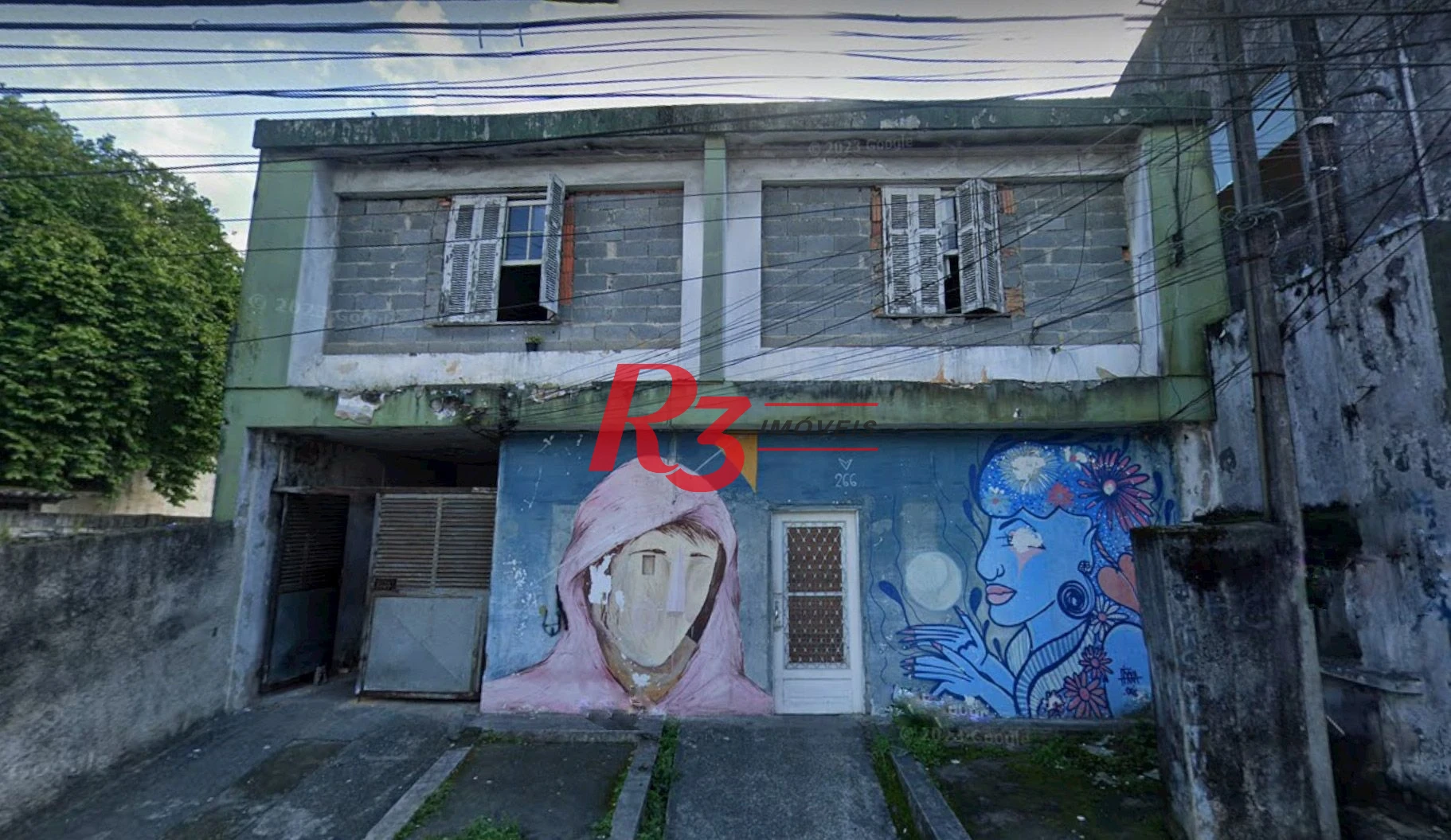 Terreno à venda, 466 m² por R$ 1.100.000,00 - Encruzilhada - Santos/SP