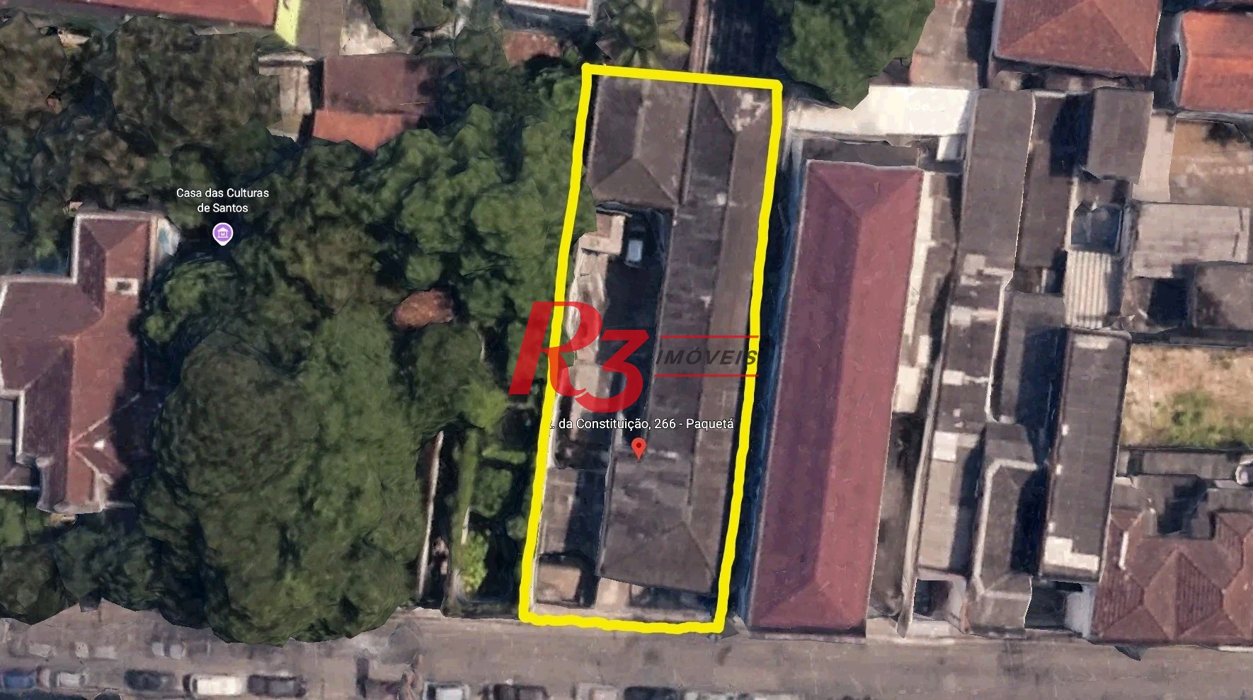 Terreno à venda, 466 m² por R$ 1.100.000,00 - Encruzilhada - Santos/SP