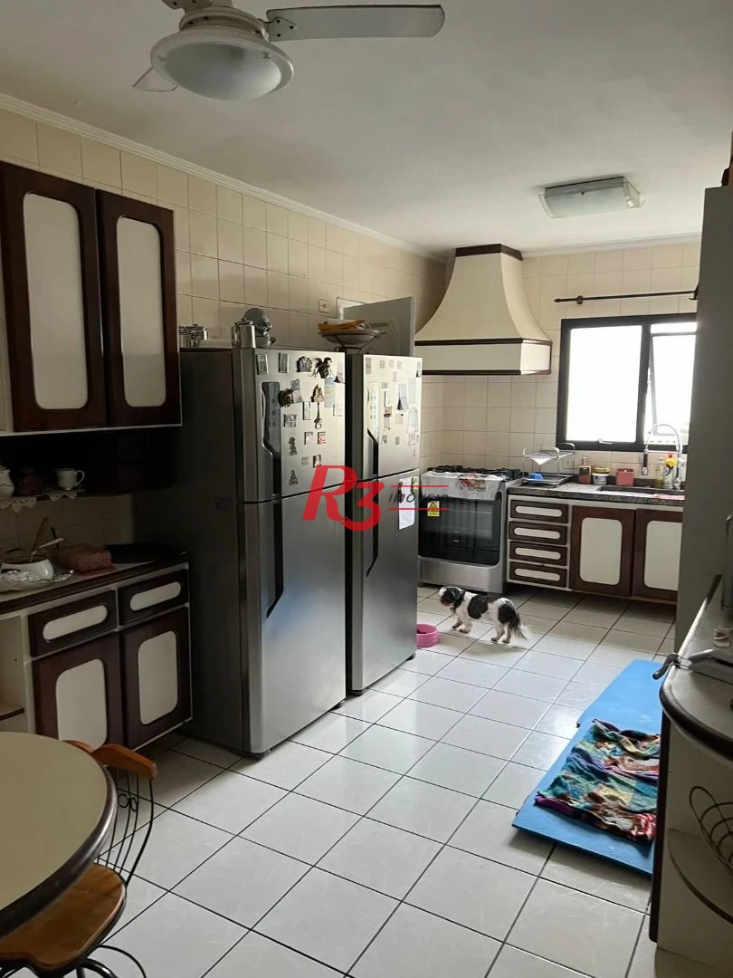 Apartamento com 3 dormitórios à venda, 228 m² por R$ 1.350.000,00 - Boqueirão - Santos/SP