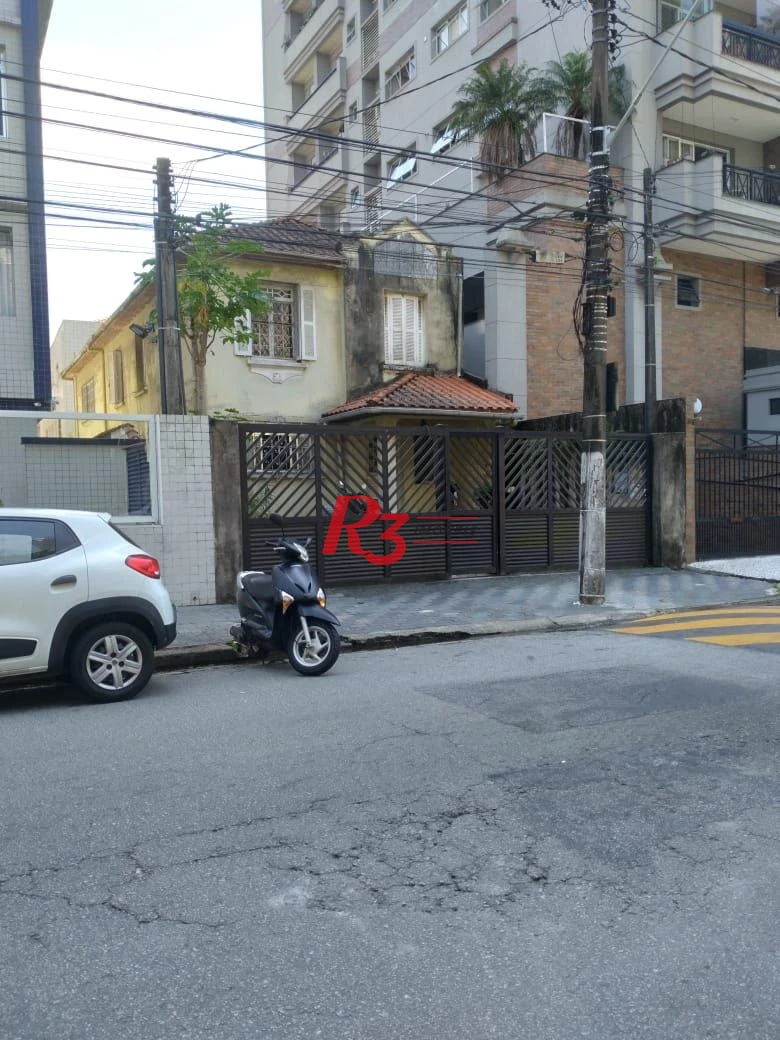 Terreno à venda, 300 m² por R$ 1.600.000,00 - Boqueirão - Santos/SP