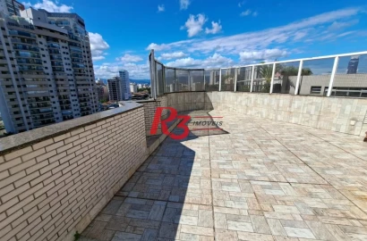 Cobertura à venda, 422 m² por R$ 1.660.000,00 - Ponta da Praia - Santos/SP