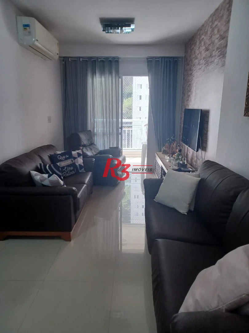 Apartamento à venda, 84 m² por R$ 670.000,00 - Marapé - Santos/SP