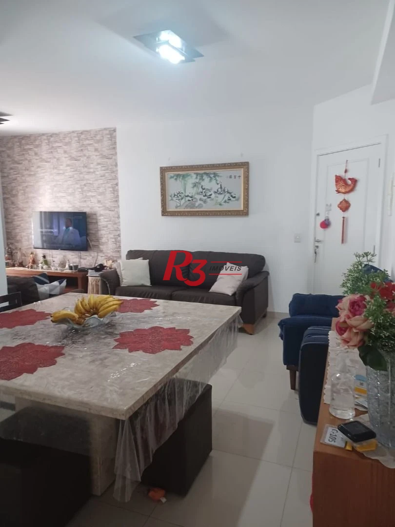 Apartamento à venda, 84 m² por R$ 670.000,00 - Marapé - Santos/SP