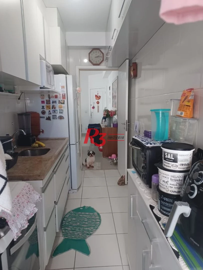 Apartamento à venda, 84 m² por R$ 670.000,00 - Marapé - Santos/SP