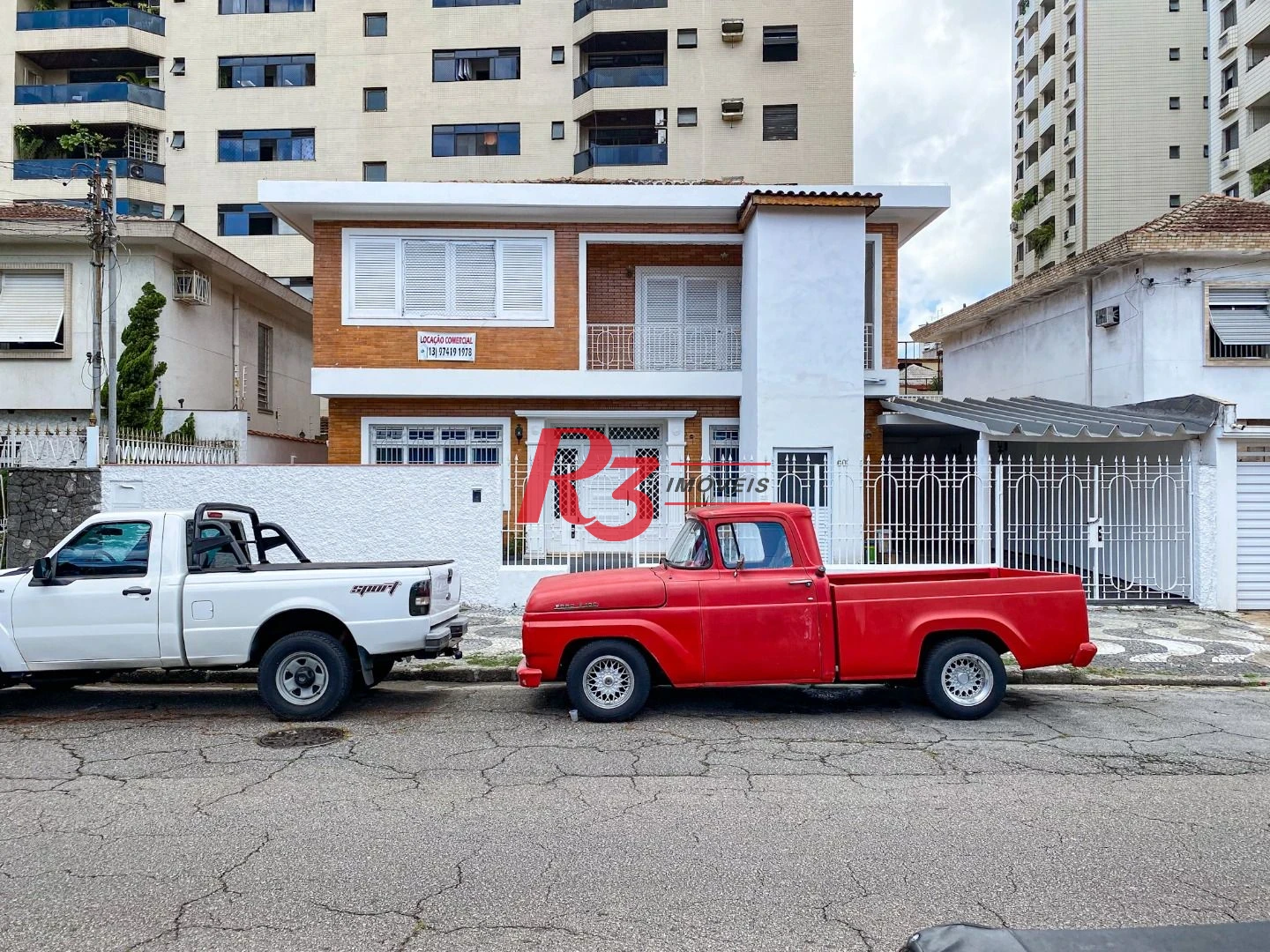 Sobrado para alugar, 300 m² por R$ 19.000,00/mês - Ponta da Praia - Santos/SP