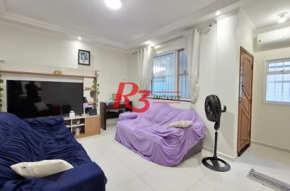 Casa com 2 dormitórios à venda, 100 m² por R$ 890.000,00 - Aparecida - Santos/SP