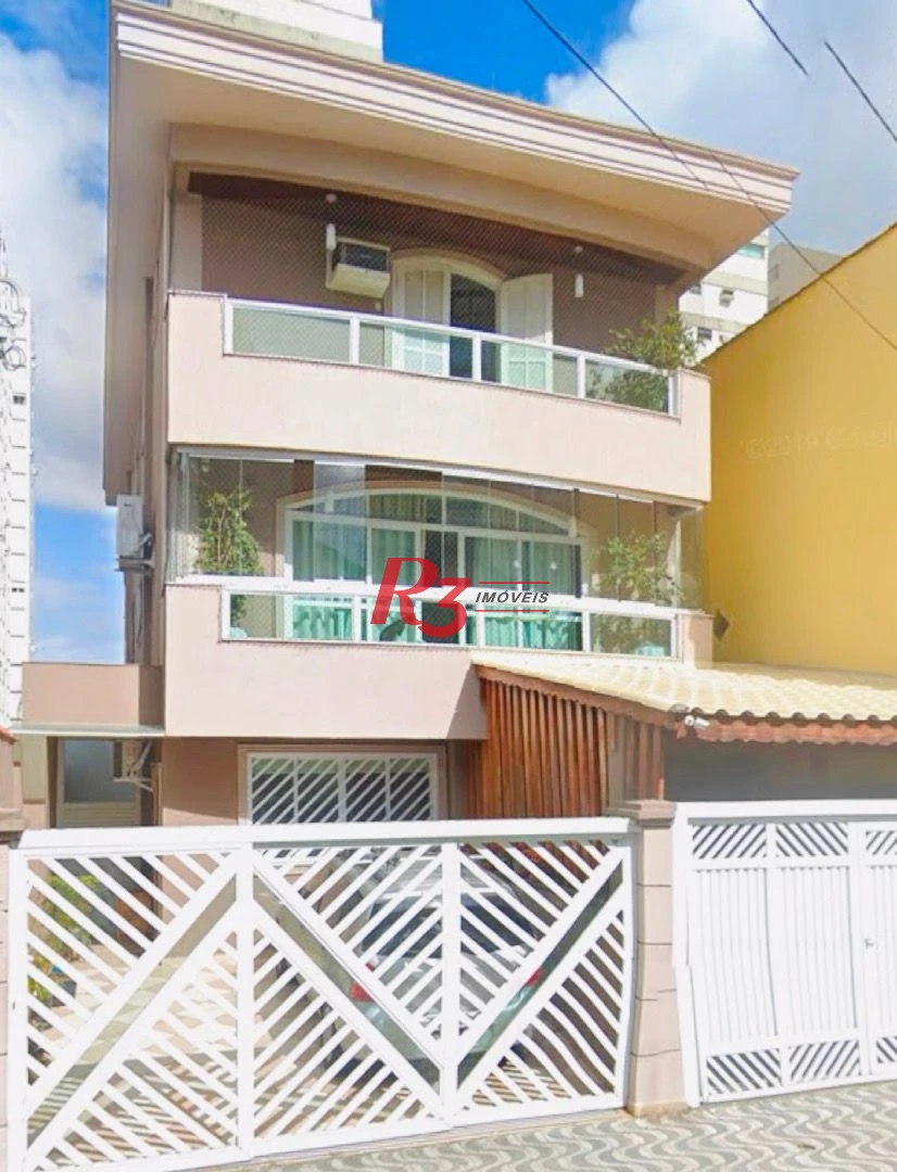Casa à venda, 286 m² por R$ 3.890.000,00 - Embaré - Santos/SP