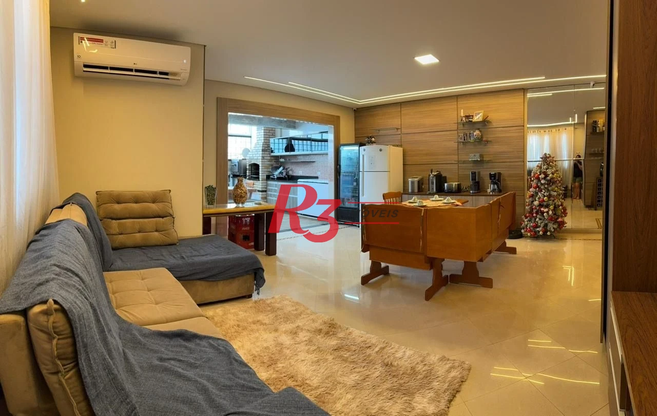 Casa à venda, 286 m² por R$ 3.890.000,00 - Embaré - Santos/SP