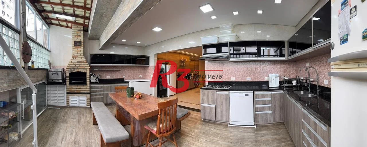 Casa à venda, 286 m² por R$ 3.890.000,00 - Embaré - Santos/SP