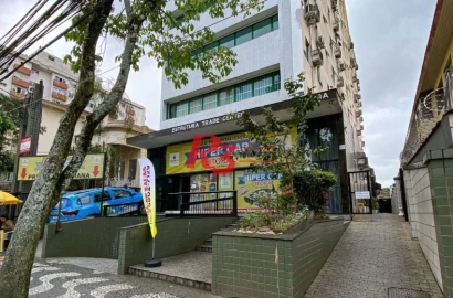 Sala para alugar, 113 m² por R$ 4.500,00/mês - Gonzaga - Santos/SP