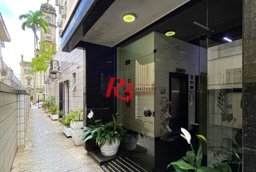 Sala para alugar, 113 m² por R$ 4.500,00/mês - Gonzaga - Santos/SP