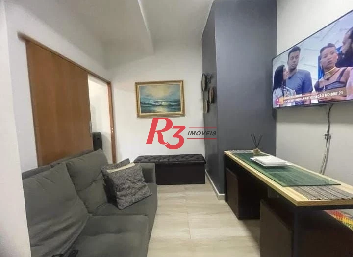 Apartamento à venda, 38 m² por R$ 340.000,00 - Ponta da Praia - Santos/SP