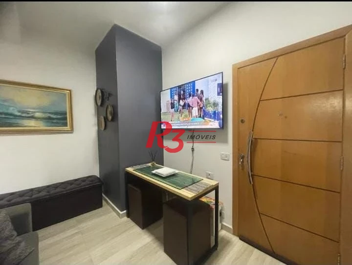 Apartamento à venda, 38 m² por R$ 340.000,00 - Ponta da Praia - Santos/SP