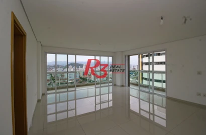 Cobertura com 4 dormitórios à venda, 413 m² por R$ 3.850.000,00 - Pompéia - Santos/SP