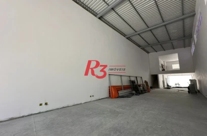 Galpão reformado  282 m² - venda por R$ 2.000.000 ou aluguel por R$ 17.025/mês - Ponta da Praia - Santos/SP