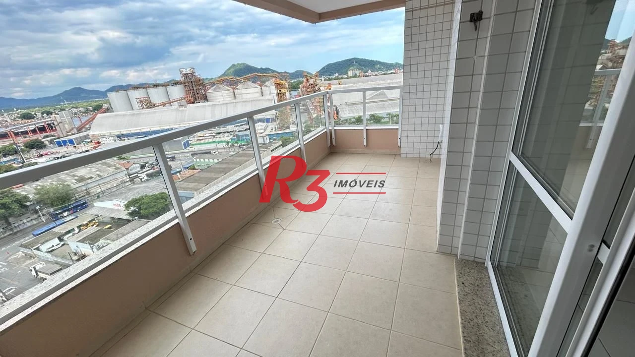 Apartamento para alugar, 92 m² por R$ 5.000,02/mês - Ponta da Praia - Santos/SP