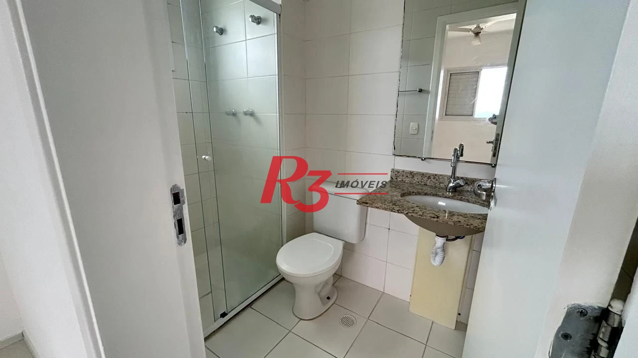 Apartamento para alugar, 92 m² por R$ 5.000,02/mês - Ponta da Praia - Santos/SP