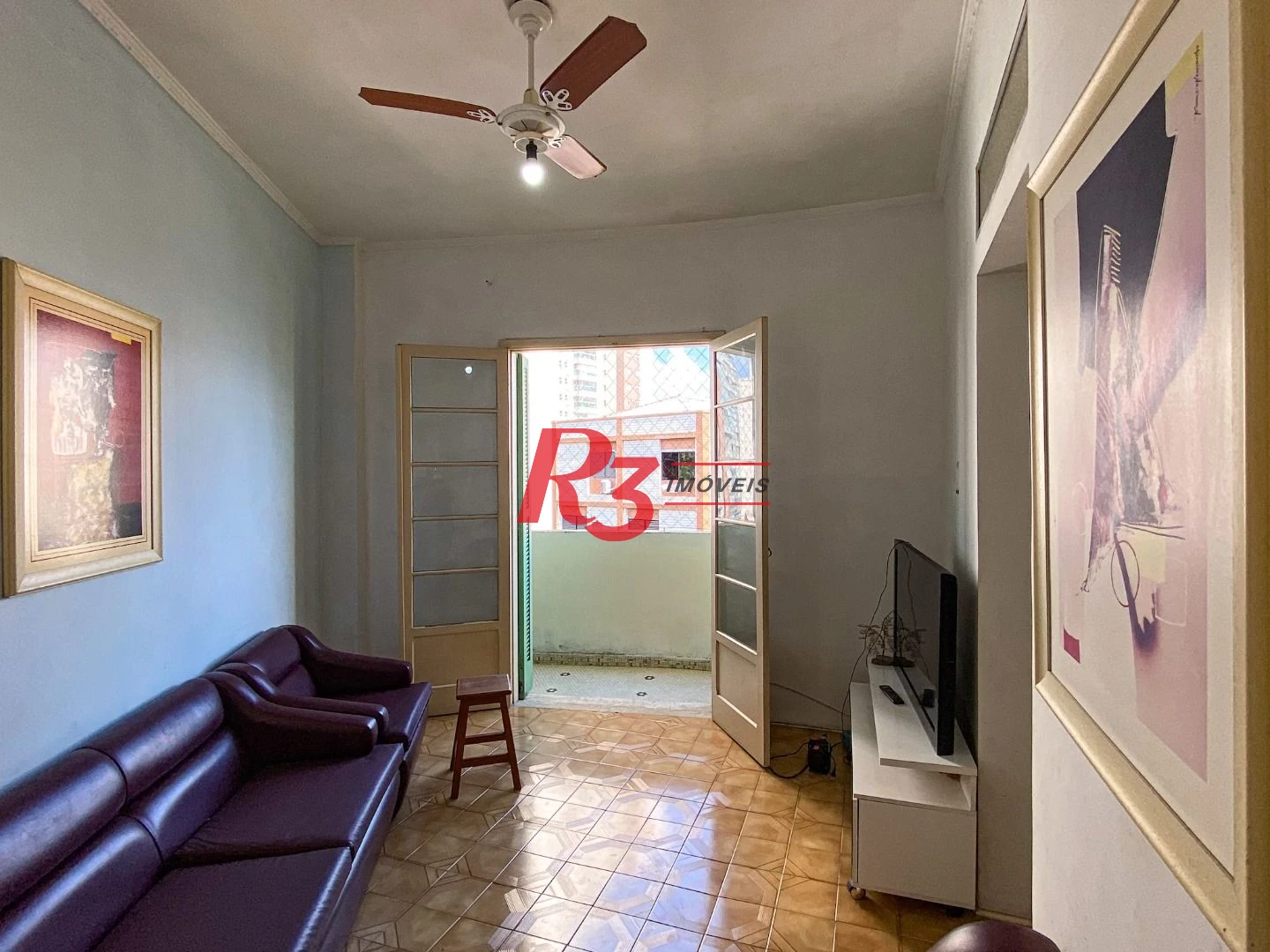 Apartamento com 2 dormitórios à venda, 68 m² por R$ 345.000,00 - José Menino - Santos/SP