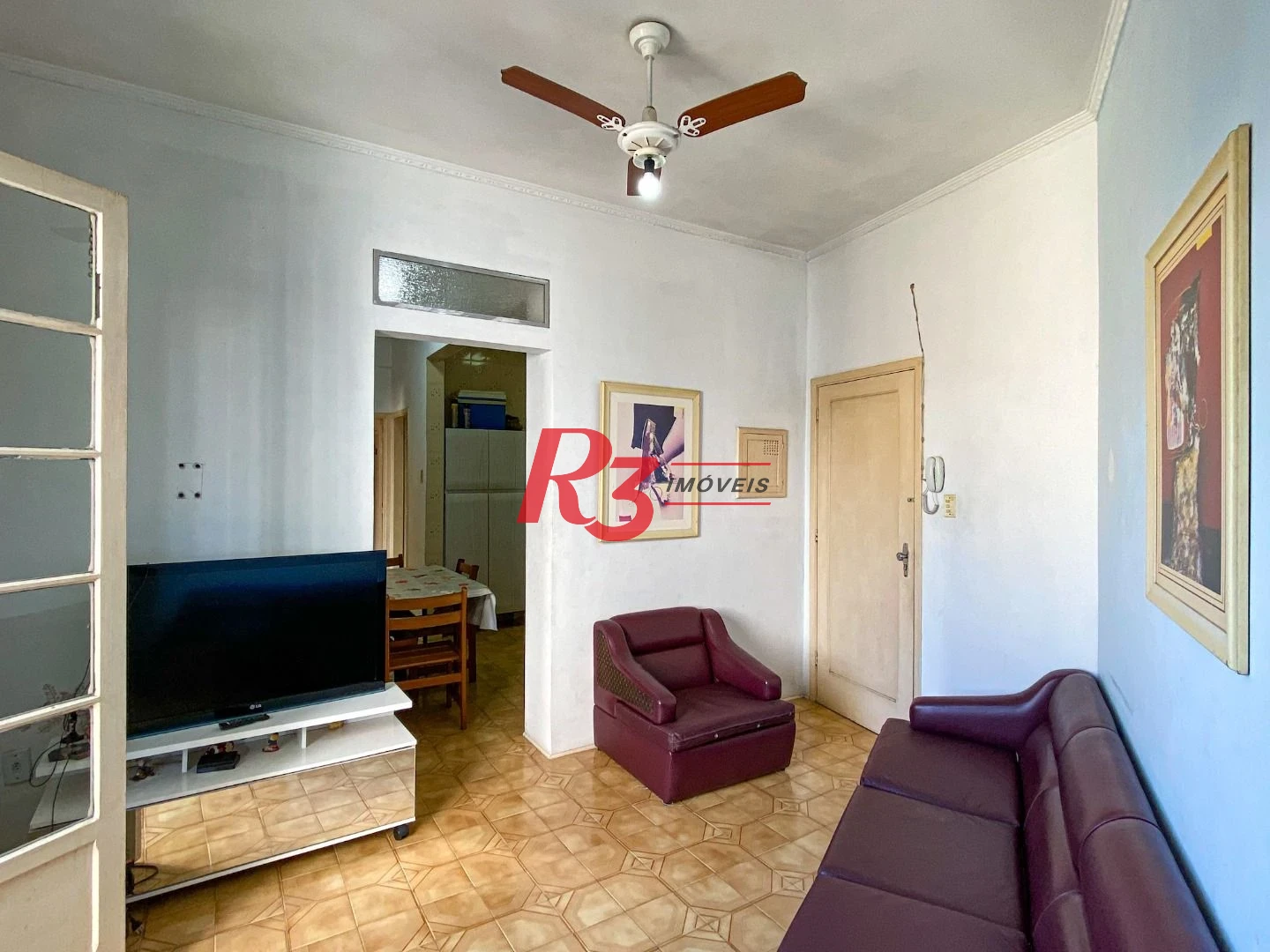 Apartamento com 2 dormitórios à venda, 68 m² por R$ 345.000,00 - José Menino - Santos/SP