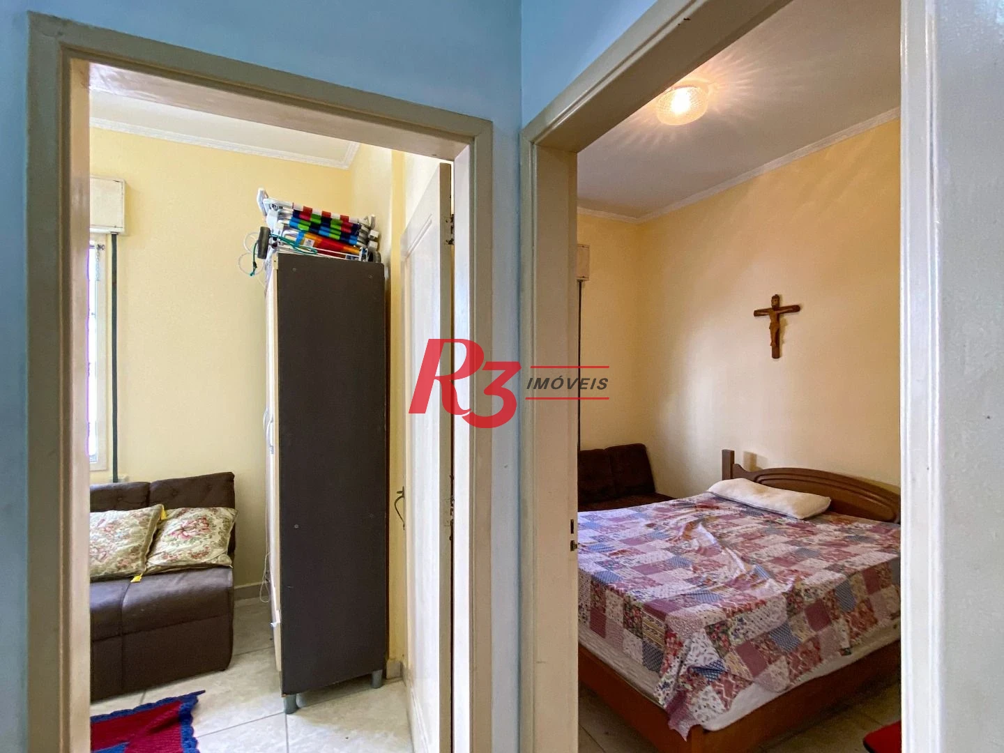 Apartamento com 2 dormitórios à venda, 68 m² por R$ 345.000,00 - José Menino - Santos/SP