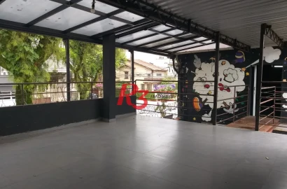 Sobrado para alugar, 195 m² por R$ 11.000,00/mês - Vila Belmiro - Santos/SP