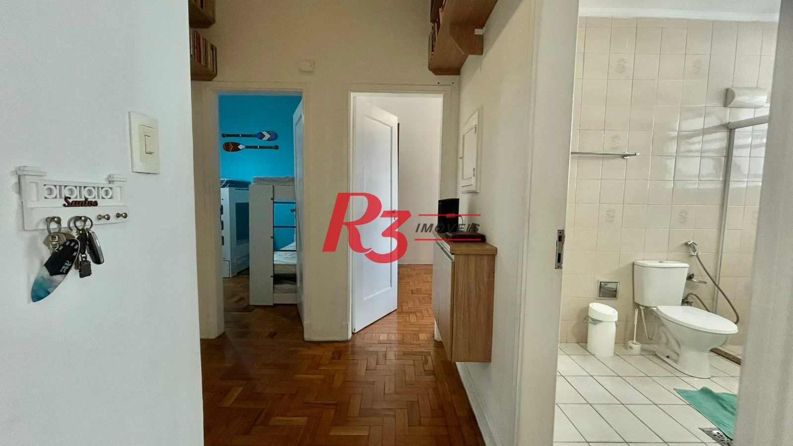 Apartamento com 3 dormitórios à venda, 80 m² por R$ 730.000,00 - Gonzaga - Santos/SP