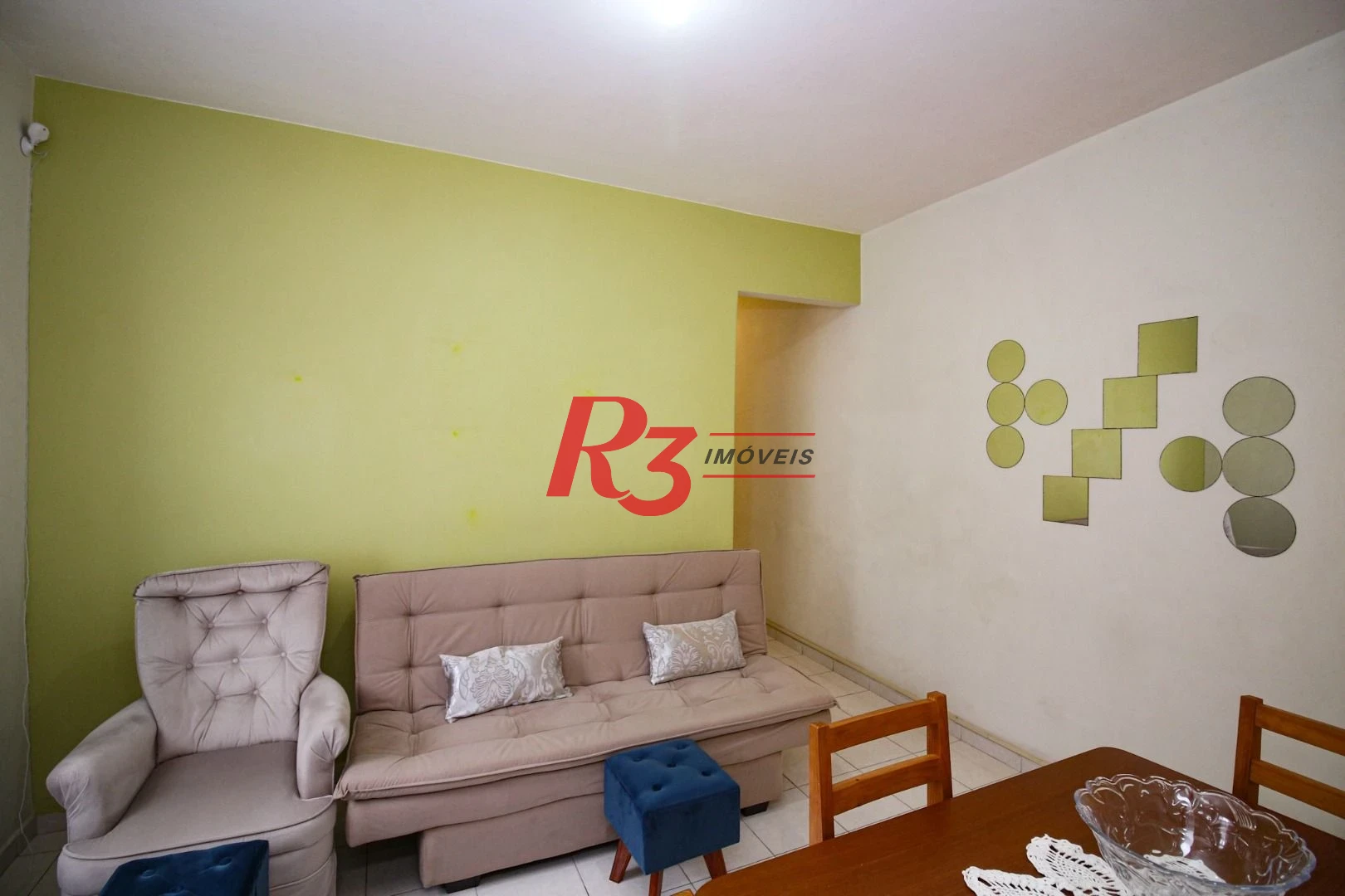 Apartamento com 2 dormitórios à venda, 75 m² por R$ 350.000,00 - Marapé - Santos/SP