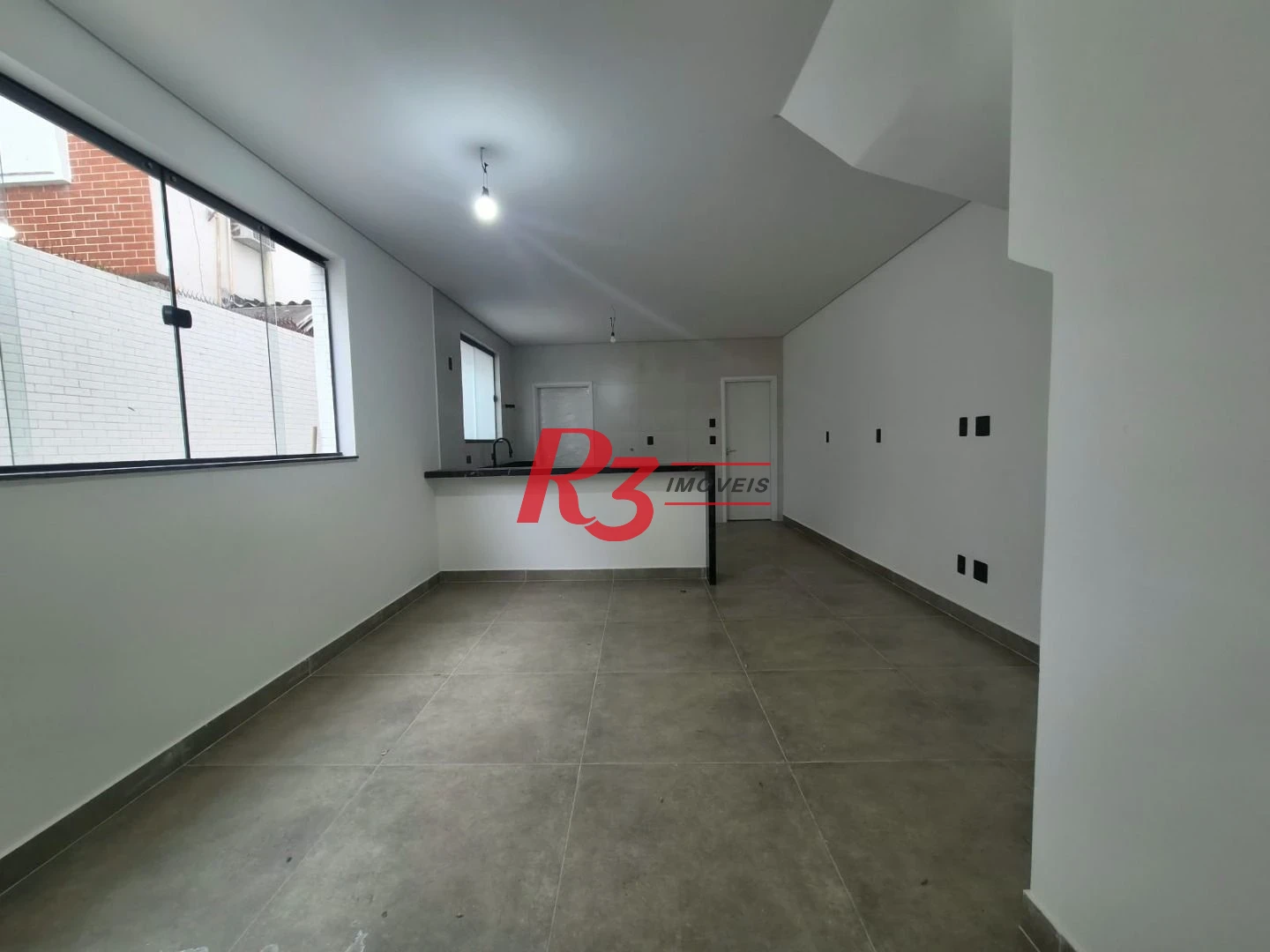 Casa com 3 dormitórios à venda, 100 m² por R$ 1.365.000,00 - Embaré - Santos/SP