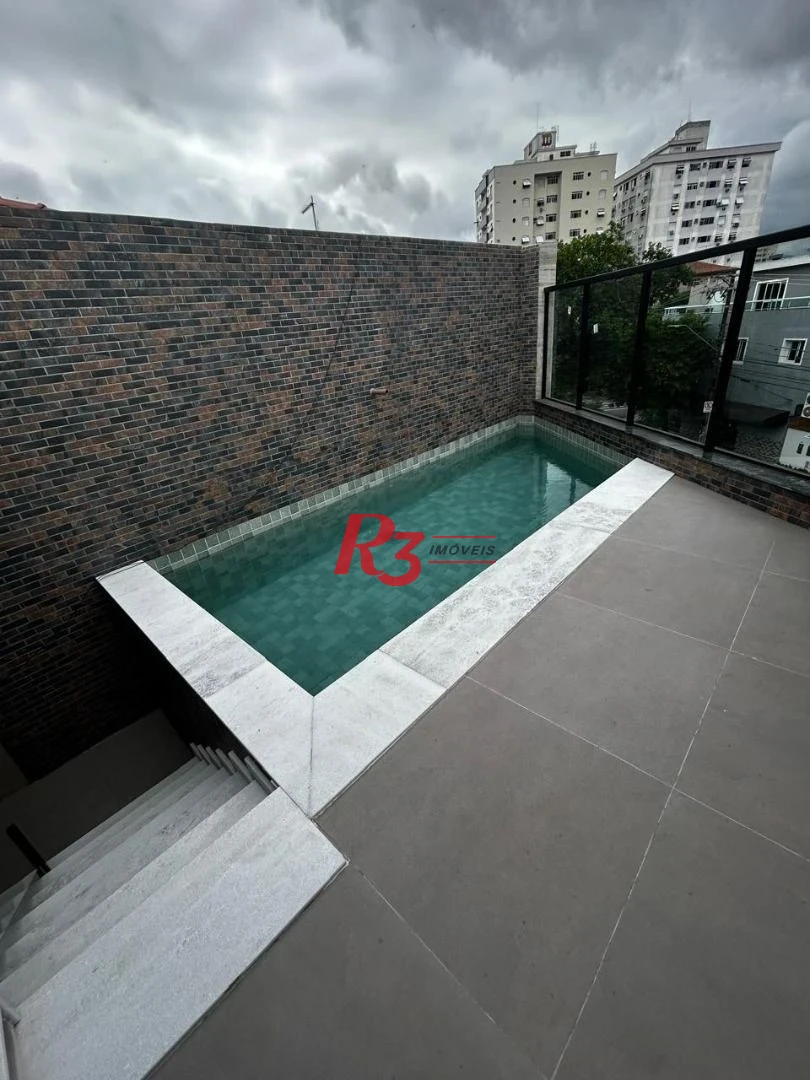 Casa com 3 dormitórios à venda, 150 m² por R$ 1.865.000,00 - Embaré - Santos/SP