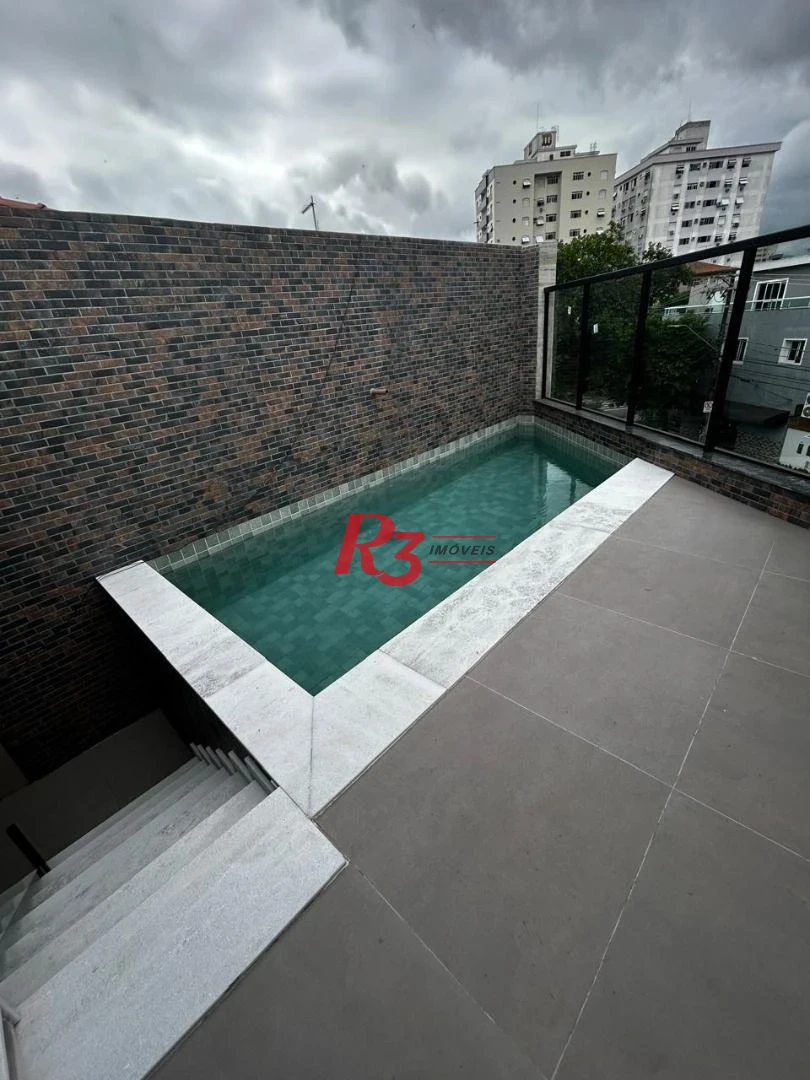 Casa com 3 dormitórios à venda, 290 m² por R$ 1.865.000,00 - Embaré - Santos/SP