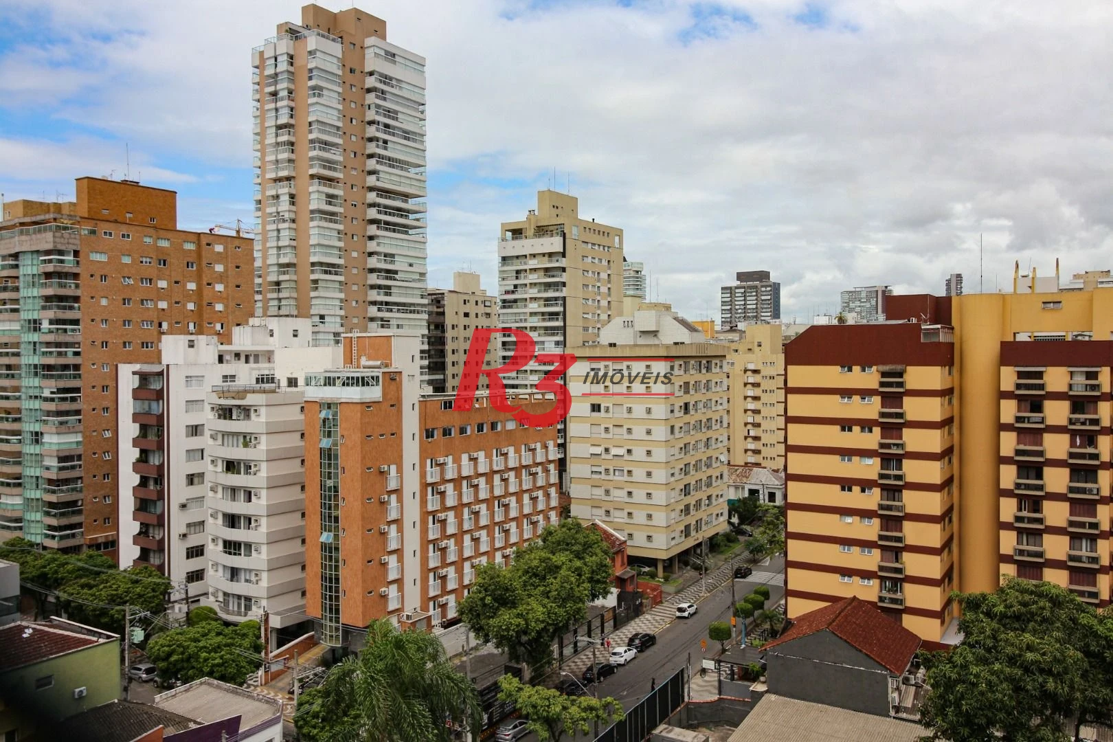 Apartamento para alugar, 377 m² por R$ 18.720,97/mês - Gonzaga - Santos/SP