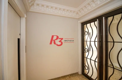 Apartamento para alugar, 377 m² por R$ 18.720,97/mês - Gonzaga - Santos/SP