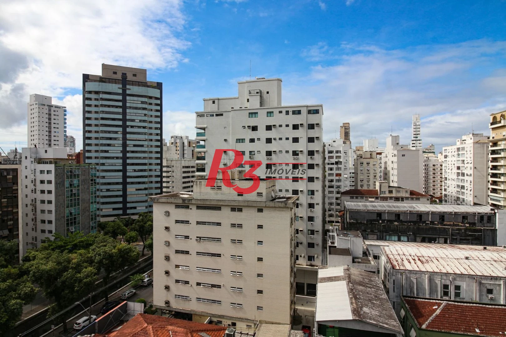 Apartamento para alugar, 377 m² por R$ 18.720,97/mês - Gonzaga - Santos/SP