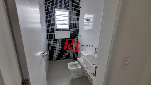 SOBREPOSTA DUPLEX SUPERIOR NOVINHA!  CASA 1 -À VENDA, 155 m² por R$ 1.175.000 - Embaré - Santos/SP