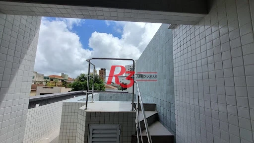 SOBREPOSTA DUPLEX SUPERIOR NOVINHA!  CASA 1 -À VENDA, 155 m² por R$ 1.175.000 - Embaré - Santos/SP