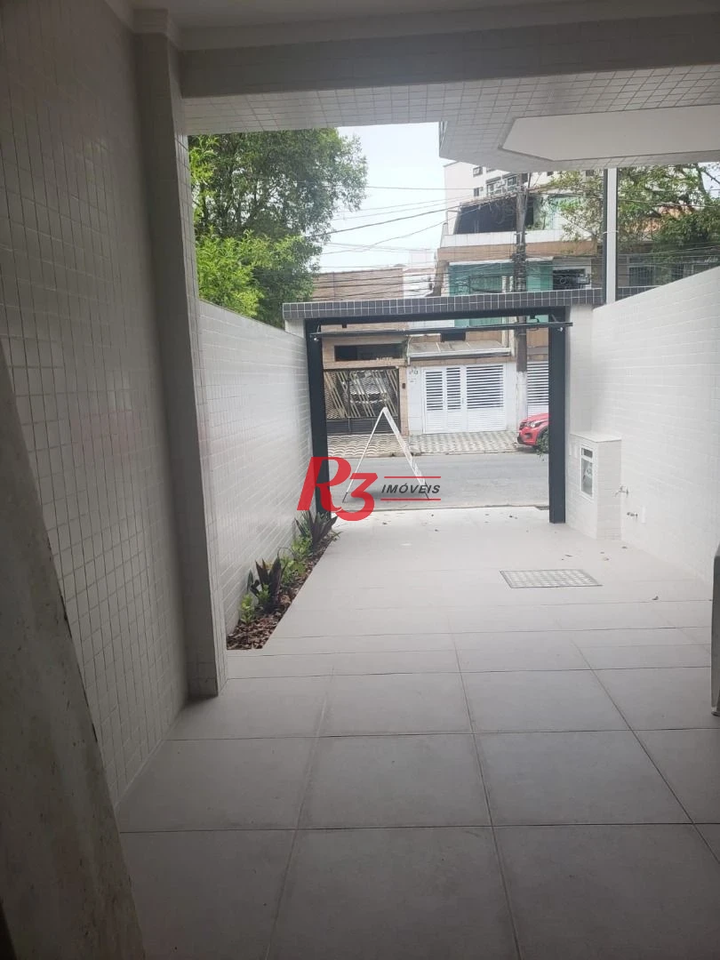 SOBREPOSTA DUPLEX SUPERIOR NOVINHA!  CASA 1 -À VENDA, 155 m² por R$ 1.175.000 - Embaré - Santos/SP
