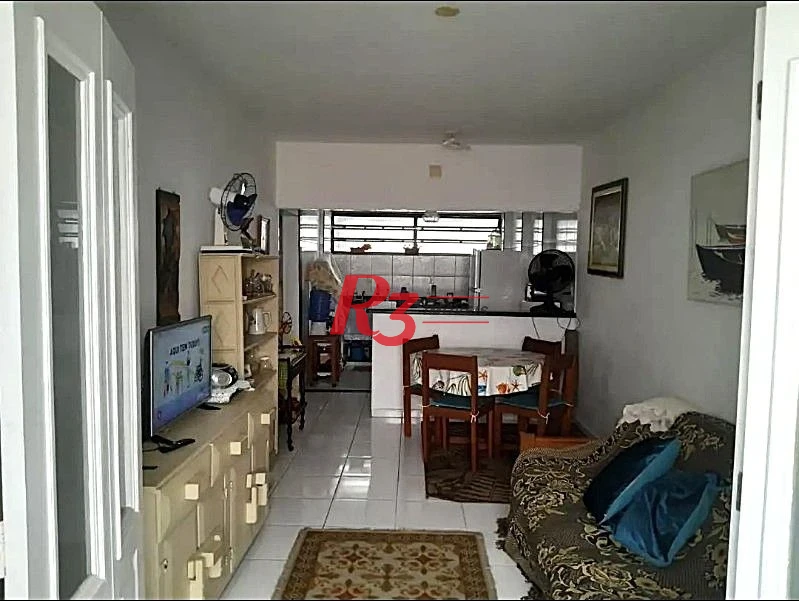 Apartamento com 1 dormitório à venda, 78 m² por R$ 340.000,00 - Itararé - São Vicente/SP
