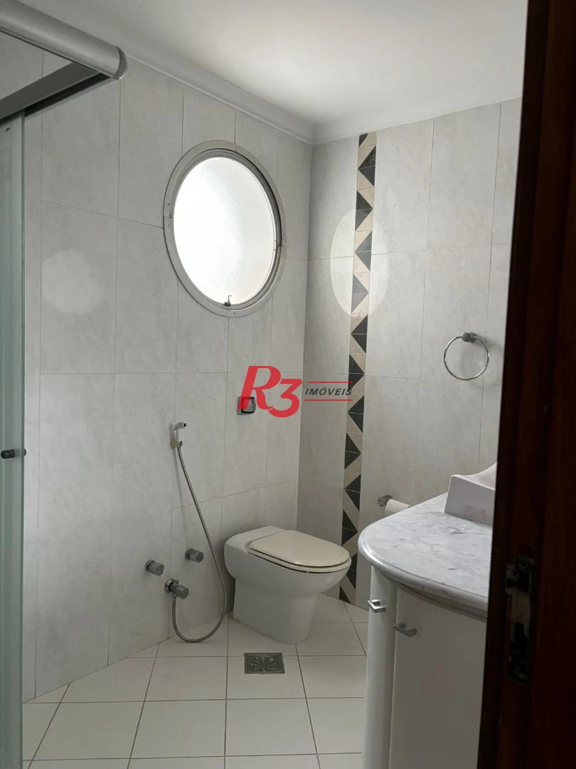 Apartamento com 3 dormitórios à venda, 138 m² por R$ 950.000,00 - Ponta da Praia - Santos/SP