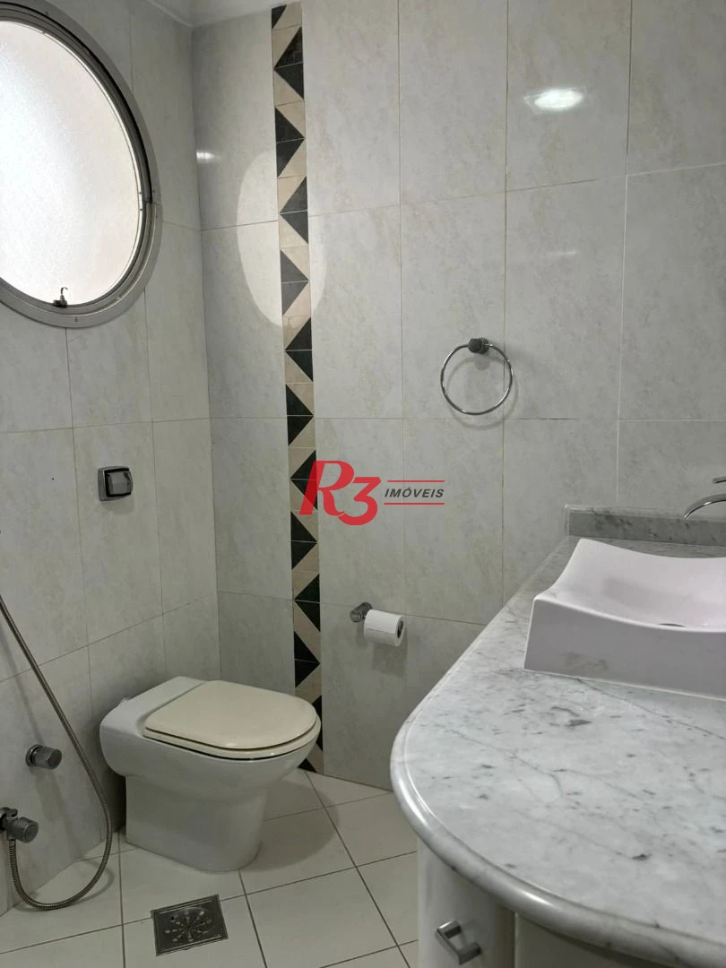 Apartamento com 3 dormitórios à venda, 138 m² por R$ 950.000,00 - Ponta da Praia - Santos/SP