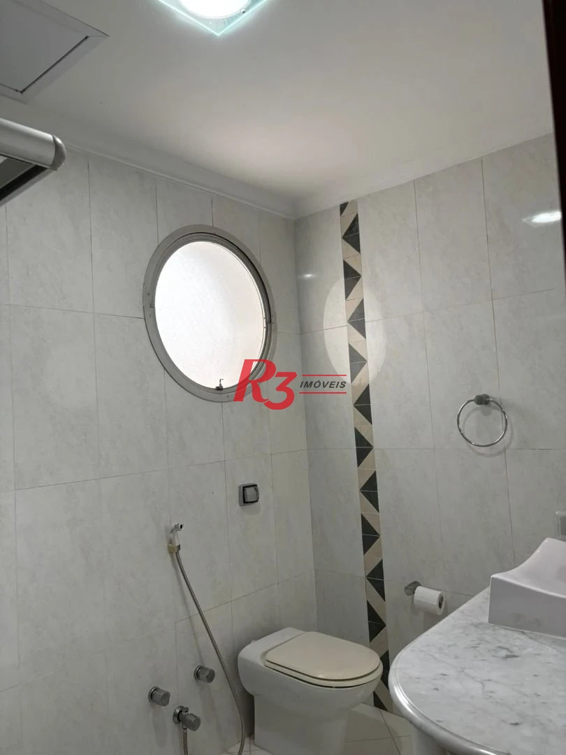 Apartamento com 3 dormitórios à venda, 138 m² por R$ 950.000,00 - Ponta da Praia - Santos/SP