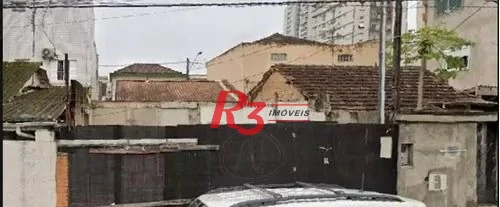 Terreno à venda, 98 m² por R$ 580.000,00 - Embaré - Santos/SP