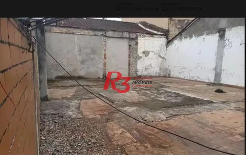 Terreno à venda, 98 m² por R$ 580.000,00 - Embaré - Santos/SP