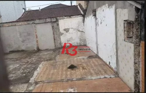 Terreno à venda, 98 m² por R$ 580.000,00 - Embaré - Santos/SP