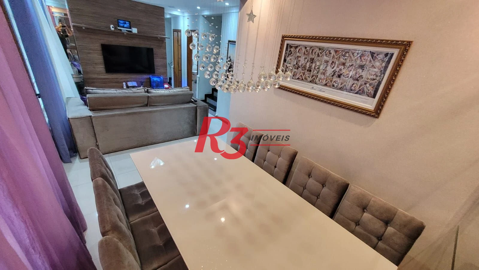 Sobrado com 4 dormitórios para alugar, 151 m² por R$ 10.901,00/mês - Pompéia - Santos/SP