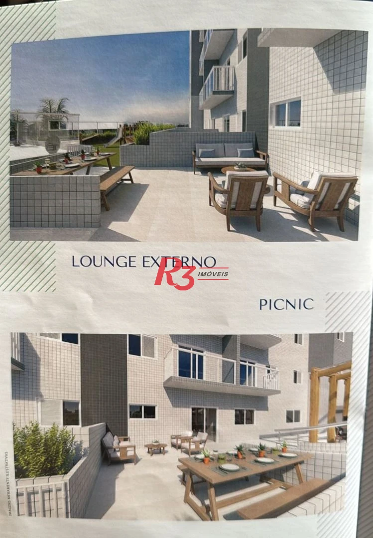 Apartamento à venda, 38 m² por R$ 590.000,00 - Macuco - Santos/SP