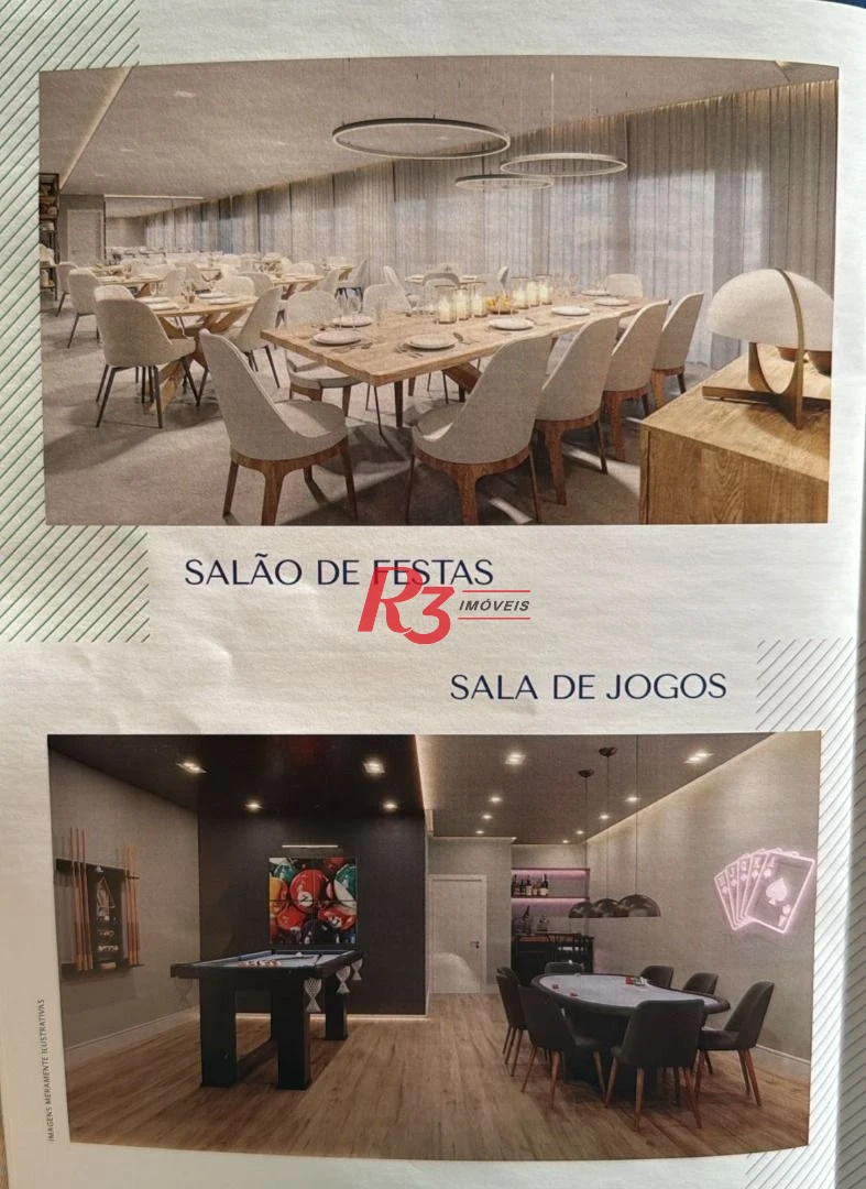 Apartamento à venda, 38 m² por R$ 590.000,00 - Macuco - Santos/SP