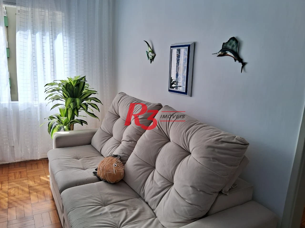 Apartamento com 1 dormitório à venda, 37 m² por R$ 345.000,00 - Embaré - Santos/SP