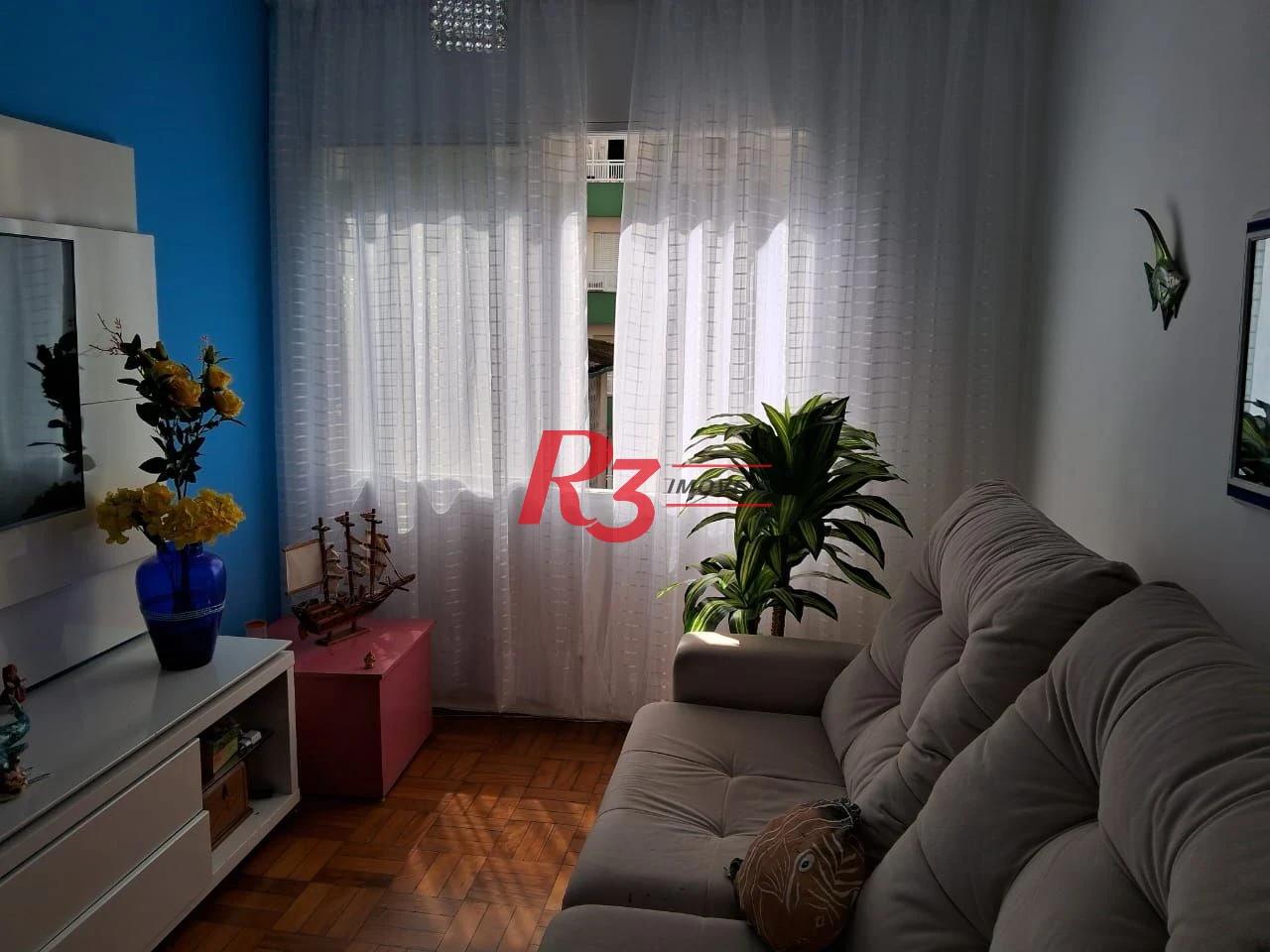Apartamento com 1 dormitório à venda, 37 m² por R$ 345.000,00 - Embaré - Santos/SP