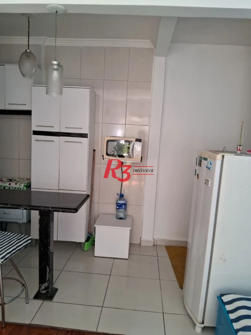 Apartamento com 1 dormitório à venda, 37 m² por R$ 345.000,00 - Embaré - Santos/SP